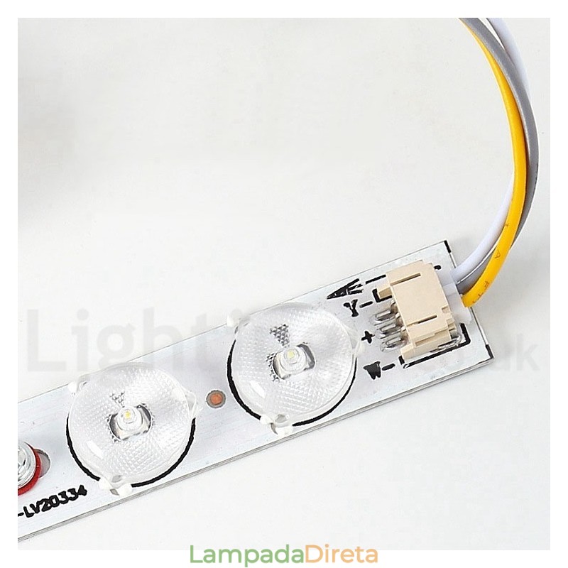 Luminária de teto embutida estilo nórdico moderno e contemporâneo superfina de 4 cm de espessura com abajur de acrílico e controle remoto, também pode ser usada como luminária de parede