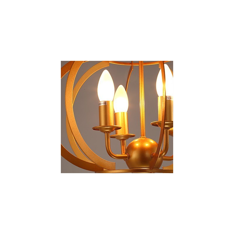 Lustre moderno preto e branco para jardim com luz, melhor lâmpada de decoração