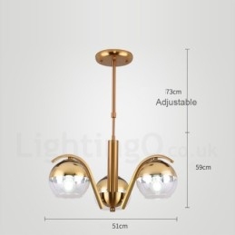 Lustre Nordic Fashion Gold Silver