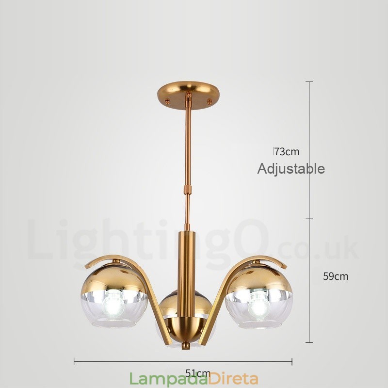 Lustre Nordic Fashion Gold Silver