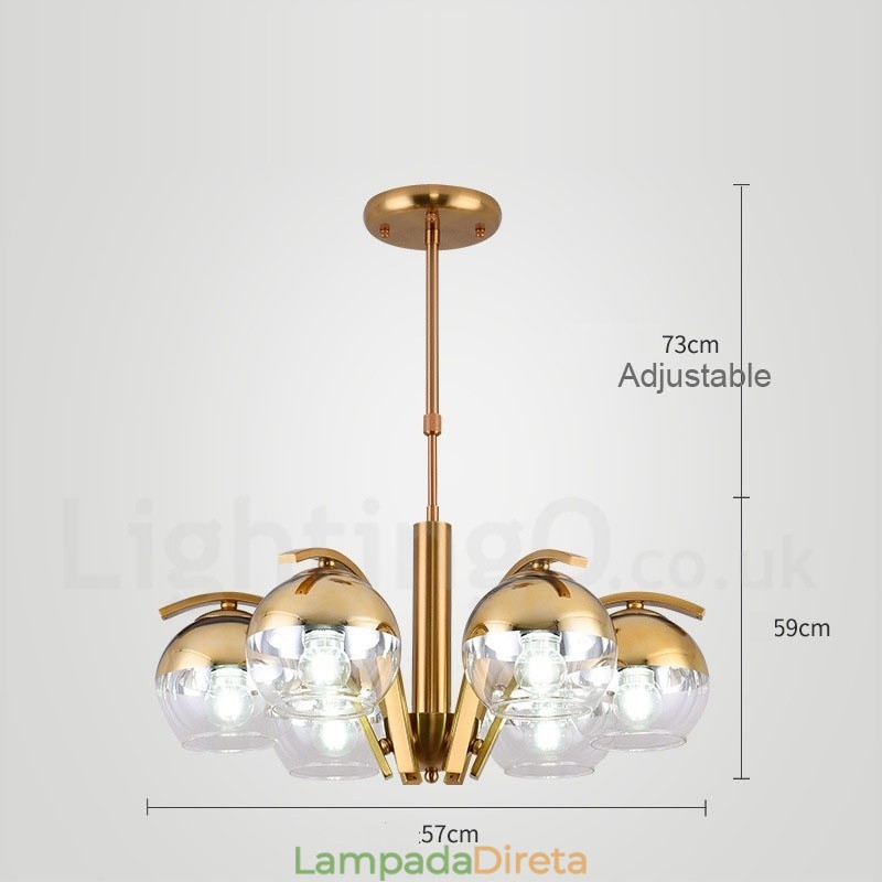 Lustre Nordic Fashion Gold Silver