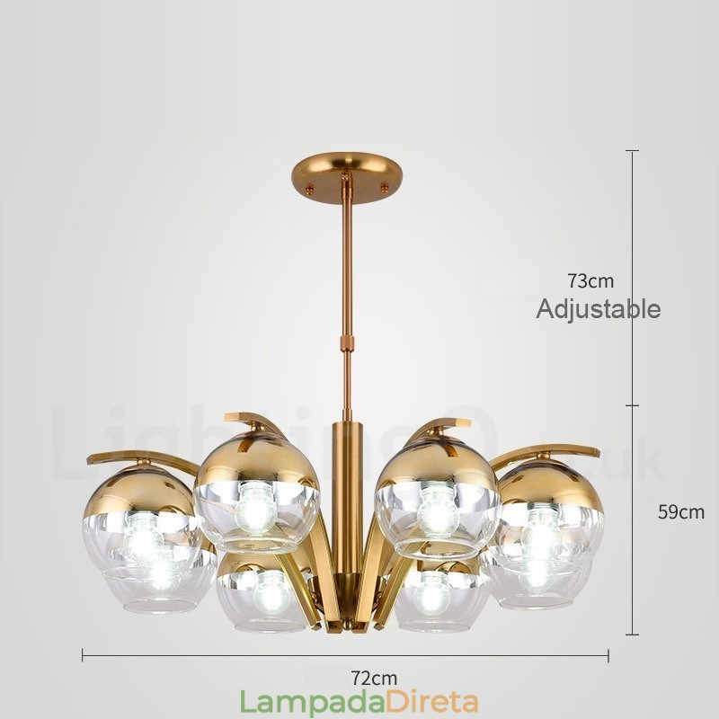 Lustre Nordic Fashion Gold Silver