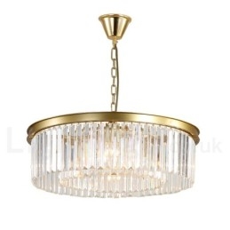 Pós-moderno Luxo Redondo K9 Cristal Pingente Lustre Luzes Salão de Exposição