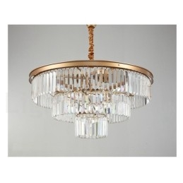 Pós-moderno Luxo Redondo K9 Cristal Pingente Lustre Luzes Salão de Exposição