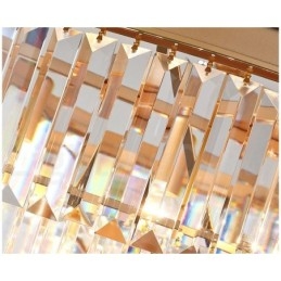 Pós-moderno Luxo Redondo K9 Cristal Pingente Lustre Luzes Salão de Exposição