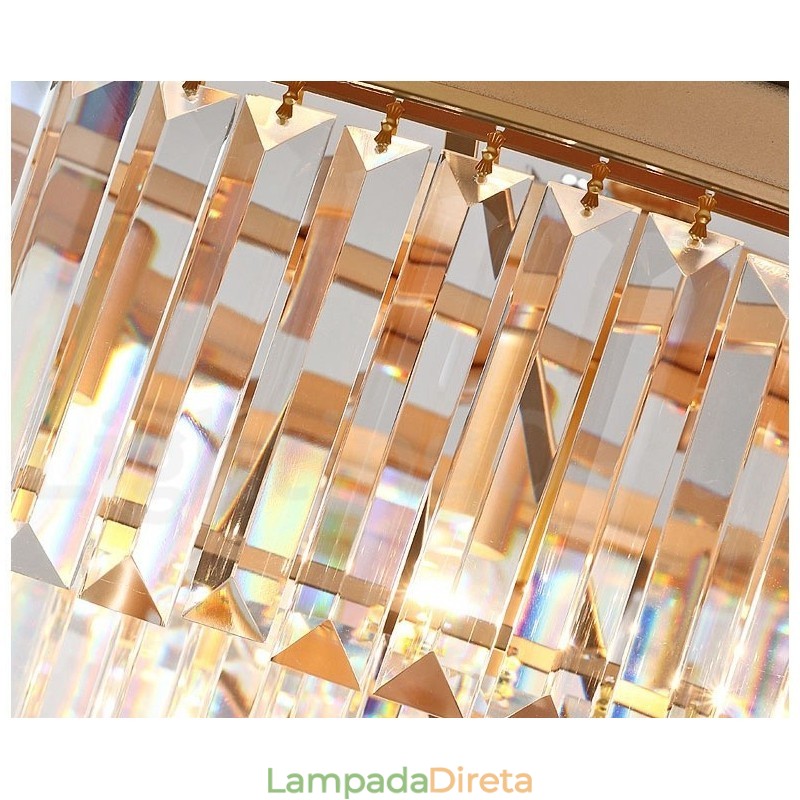 Pós-moderno Luxo Redondo K9 Cristal Pingente Lustre Luzes Salão de Exposição