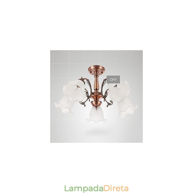 Moderno Contemporâneo Tradicional Clássico Retro Metal Galvanizado Montagem Embutida