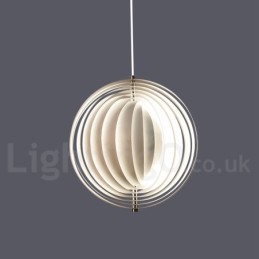 Globe White Girar Pós-moderno DIY Pendente Luz