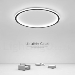 Luzes de teto embutidas ultrafinas, modernas, contemporâneas e reguláveis, estilo nórdico, com controle remoto, também podem ser usadas como luz de parede