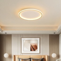 Luzes de teto embutidas ultrafinas, modernas, contemporâneas e reguláveis, estilo nórdico, com controle remoto, também podem ser usadas como luz de parede