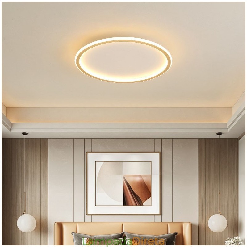 Luzes de teto embutidas ultrafinas, modernas, contemporâneas e reguláveis, estilo nórdico, com controle remoto, também podem ser usadas como luz de parede