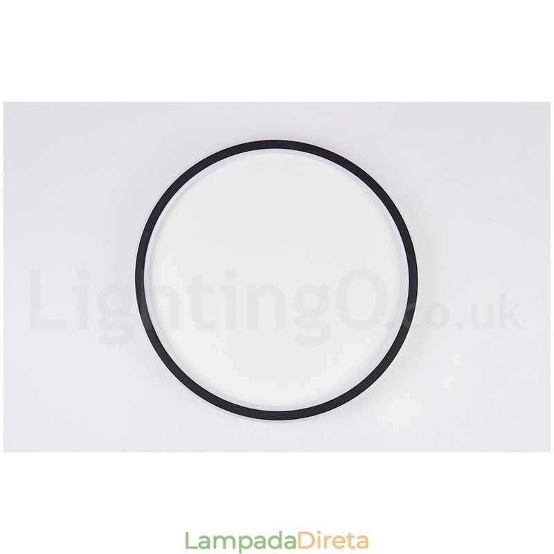 Luzes de teto embutidas ultrafinas, modernas, contemporâneas e reguláveis, estilo nórdico, com controle remoto, também podem ser usadas como luz de parede