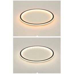 Luzes de teto embutidas ultrafinas, modernas, contemporâneas e reguláveis, estilo nórdico, com controle remoto, também podem ser usadas como luz de parede