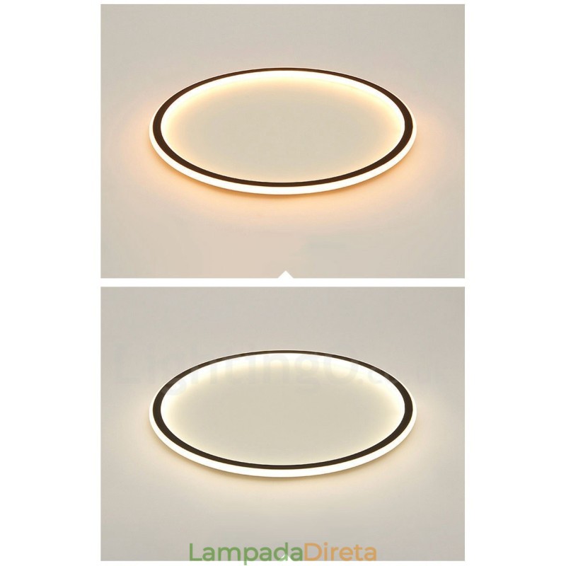 Luzes de teto embutidas ultrafinas, modernas, contemporâneas e reguláveis, estilo nórdico, com controle remoto, também podem ser usadas como luz de parede