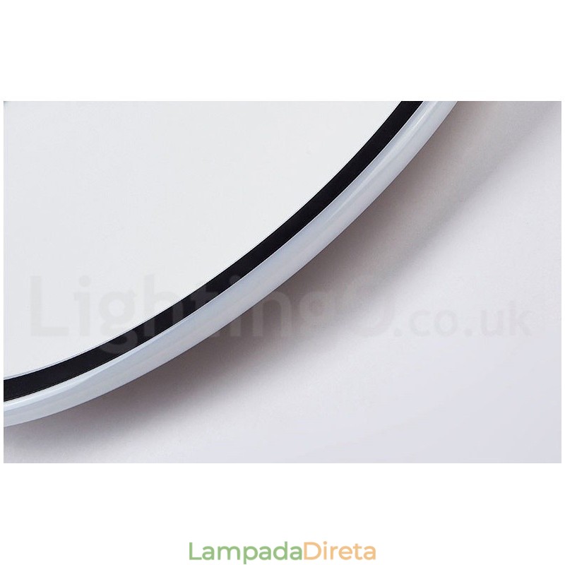 Luzes de teto embutidas ultrafinas, modernas, contemporâneas e reguláveis, estilo nórdico, com controle remoto, também podem ser usadas como luz de parede
