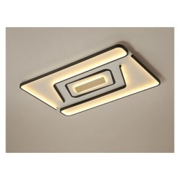 Luminária de embutir retangular moderna e contemporânea