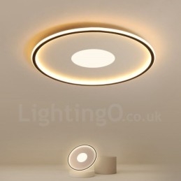 Luzes de teto embutidas ultrafinas, modernas, contemporâneas e reguláveis, estilo nórdico, com controle remoto, também podem ser usadas como luz de parede