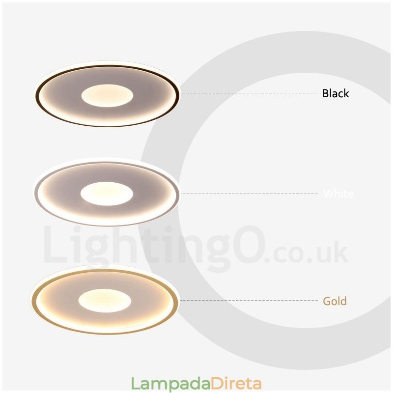 Luzes de teto embutidas ultrafinas, modernas, contemporâneas e reguláveis, estilo nórdico, com controle remoto, também podem ser usadas como luz de parede