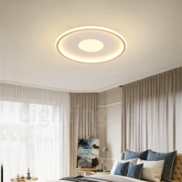 Luzes de teto embutidas ultrafinas, modernas, contemporâneas e reguláveis, estilo nórdico, com controle remoto, também podem ser usadas como luz de parede