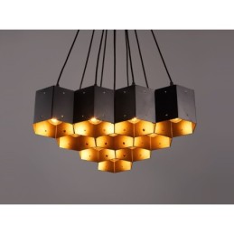 Lustre pendente estilo industrial loft