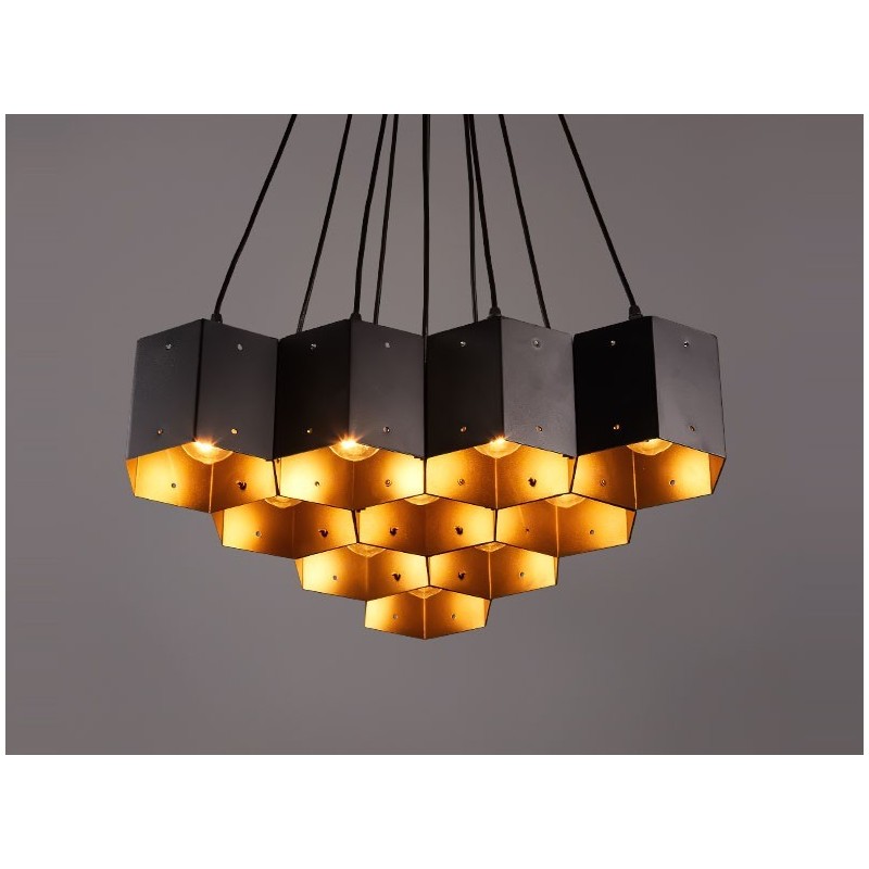 Lustre pendente estilo industrial loft