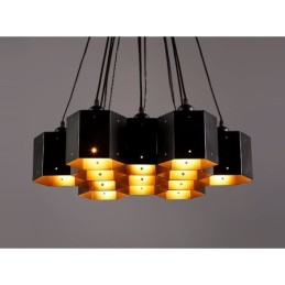 Lustre pendente estilo industrial loft