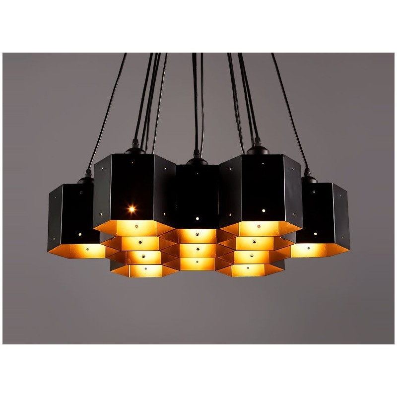 Lustre pendente estilo industrial loft