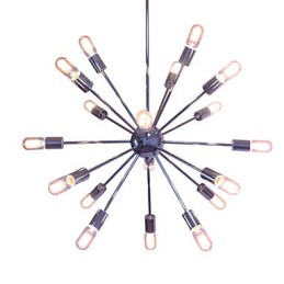 Lustre moderno globo sala de estar pingente jantar compras loja noite metal cromo