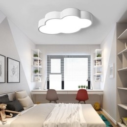 Macaron Multi color Cloud Modern Nordic Style Flush Mount Ceiling Lights com sombra de acrílico
