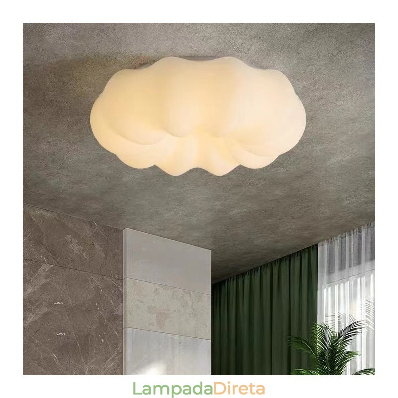 Nordic Creative Pumpkin Luz de teto regulável para varanda