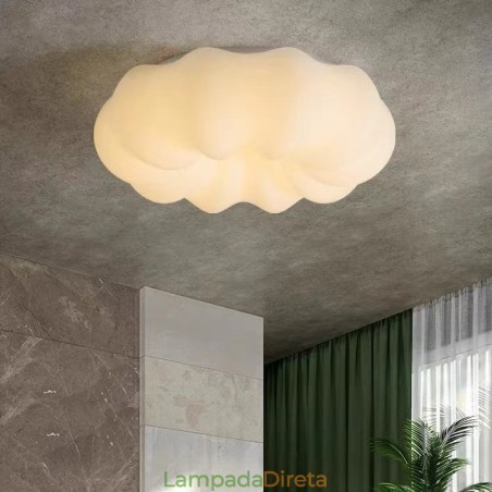 Nordic Creative Pumpkin Luz de teto regulável para varanda Nordic Creative Pumpkin Luz de teto regulável para varanda