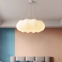 Nordic Modern Creative Pumpkin Luz pendente regulável Luz pendente para varanda