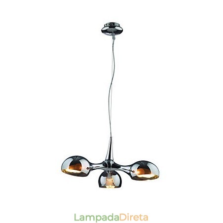 Abajur de vidro chapeado 3W Lustre criativo simples Abajur de vidro chapeado 3W Lustre criativo simples