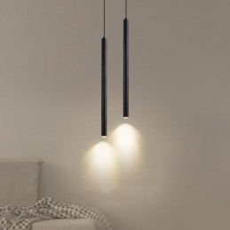 Luminária pendente simples, moderna e contemporânea