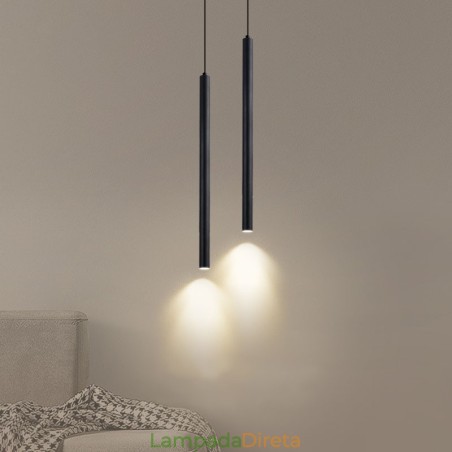 Luminária pendente simples, moderna e contemporânea Luminária pendente simples, moderna e contemporânea