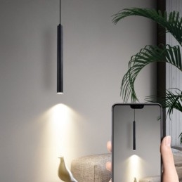 Luminária pendente simples, moderna e contemporânea