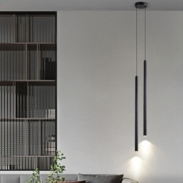 Luminária pendente simples, moderna e contemporânea