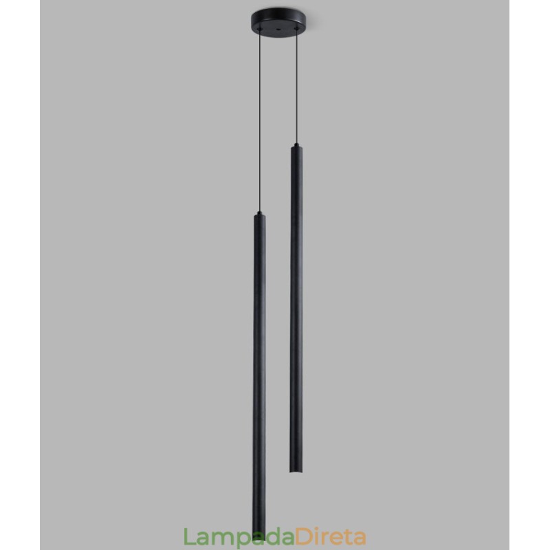Luminária pendente simples, moderna e contemporânea