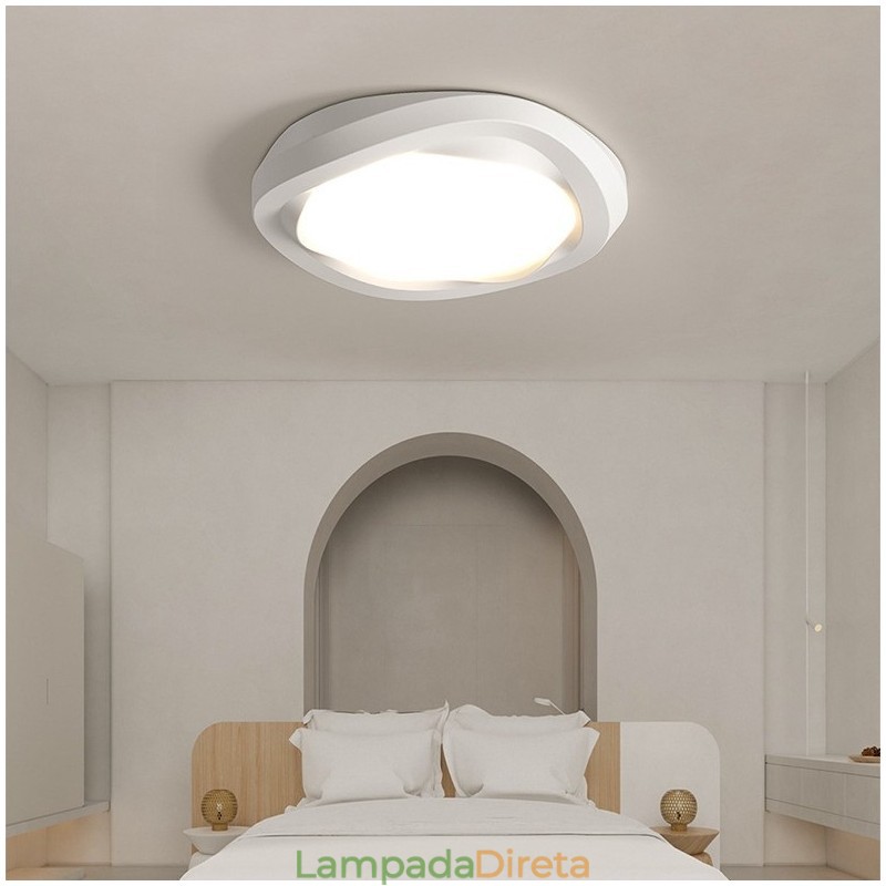 Proteção ocular de espectro total regulável, multicores, luz de teto embutida moderna, luminárias internas