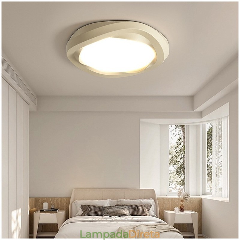 Proteção ocular de espectro total regulável, multicores, luz de teto embutida moderna, luminárias internas
