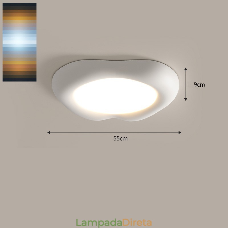 Proteção ocular de espectro total regulável, multicores, luz de teto embutida moderna, luminárias internas