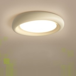 Regulável redondo espectro total proteção ocular multi cores moderno montagem embutida luz de teto luminárias internas