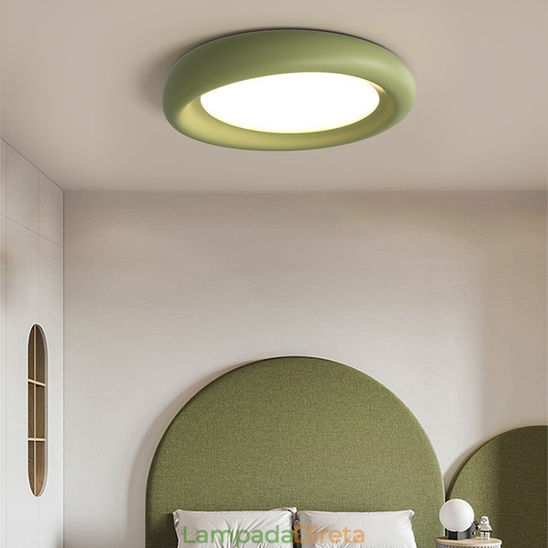 Regulável redondo espectro total proteção ocular multi cores moderno montagem embutida luz de teto luminárias internas