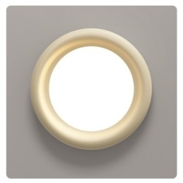 Regulável redondo espectro total proteção ocular multi cores moderno montagem embutida luz de teto luminárias internas