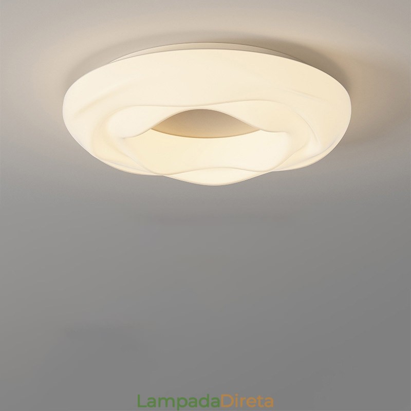 Luminária de teto embutida redonda moderna regulável para iluminação interna