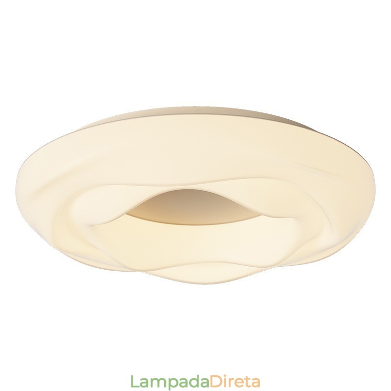 Luminária de teto embutida redonda moderna regulável para iluminação interna