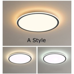 Nordic 3,5 cm de espessura redonda proteção ocular de espectro total luz de teto regulável interna