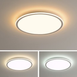 Nordic 3,5 cm de espessura redonda proteção ocular de espectro total luz de teto regulável interna