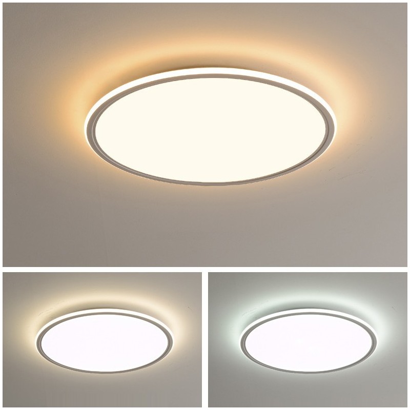 Nordic 3,5 cm de espessura redonda proteção ocular de espectro total luz de teto regulável interna