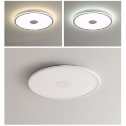 Nordic 3,5 cm de espessura redonda proteção ocular de espectro total luz de teto regulável interna
